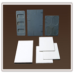 氧化铝刚玉承烧板 氧化铝陶瓷板